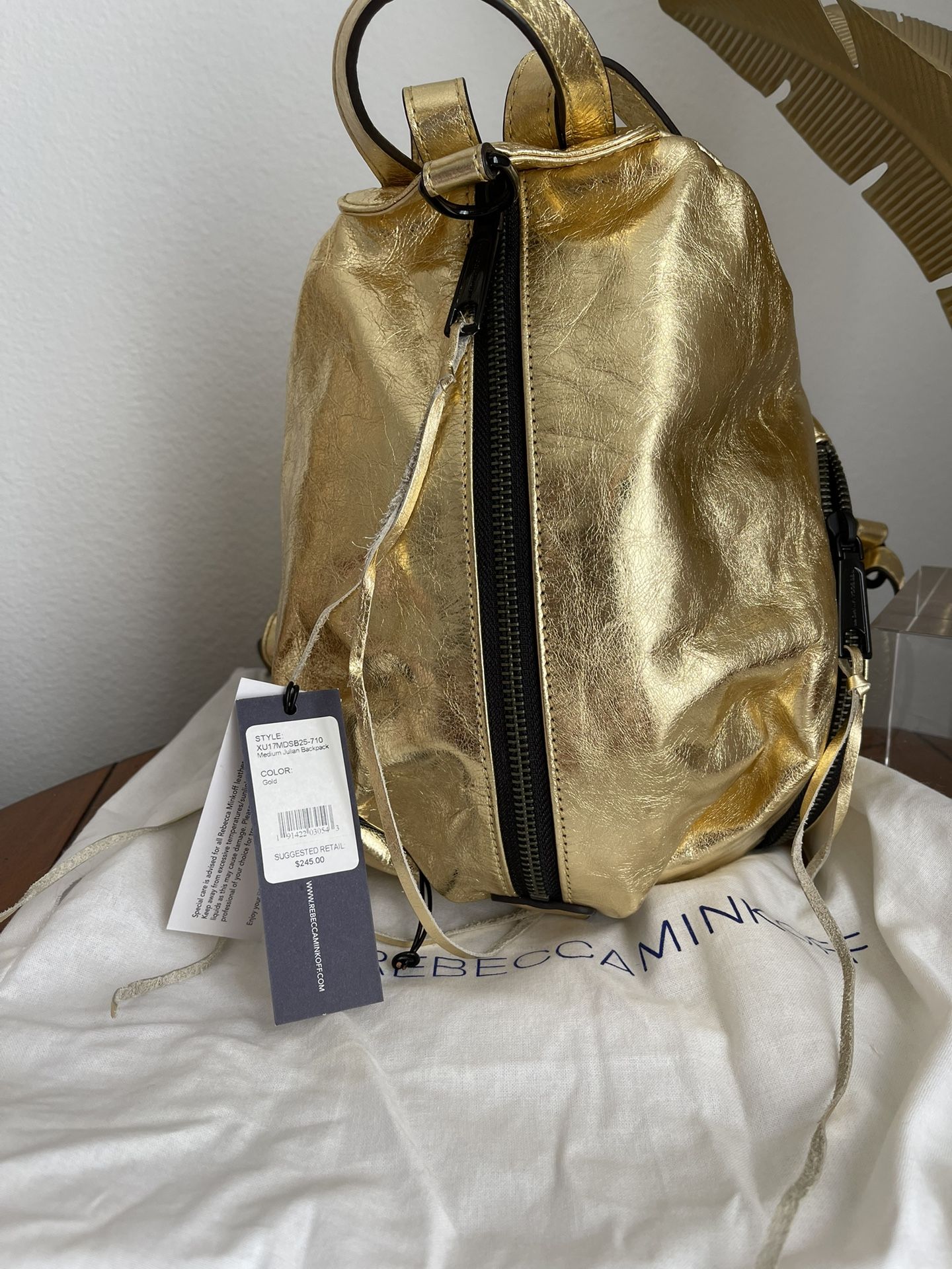 Rebecca Minkoff Leather Backpack.