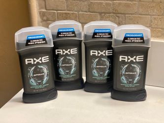 Axe deodorant, aluminum free.