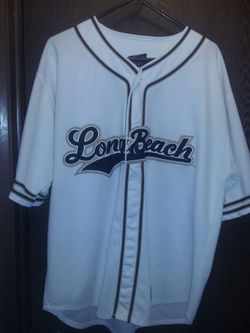 Colosseum brand Longbeach Dirtbags baseball jersey size XL
