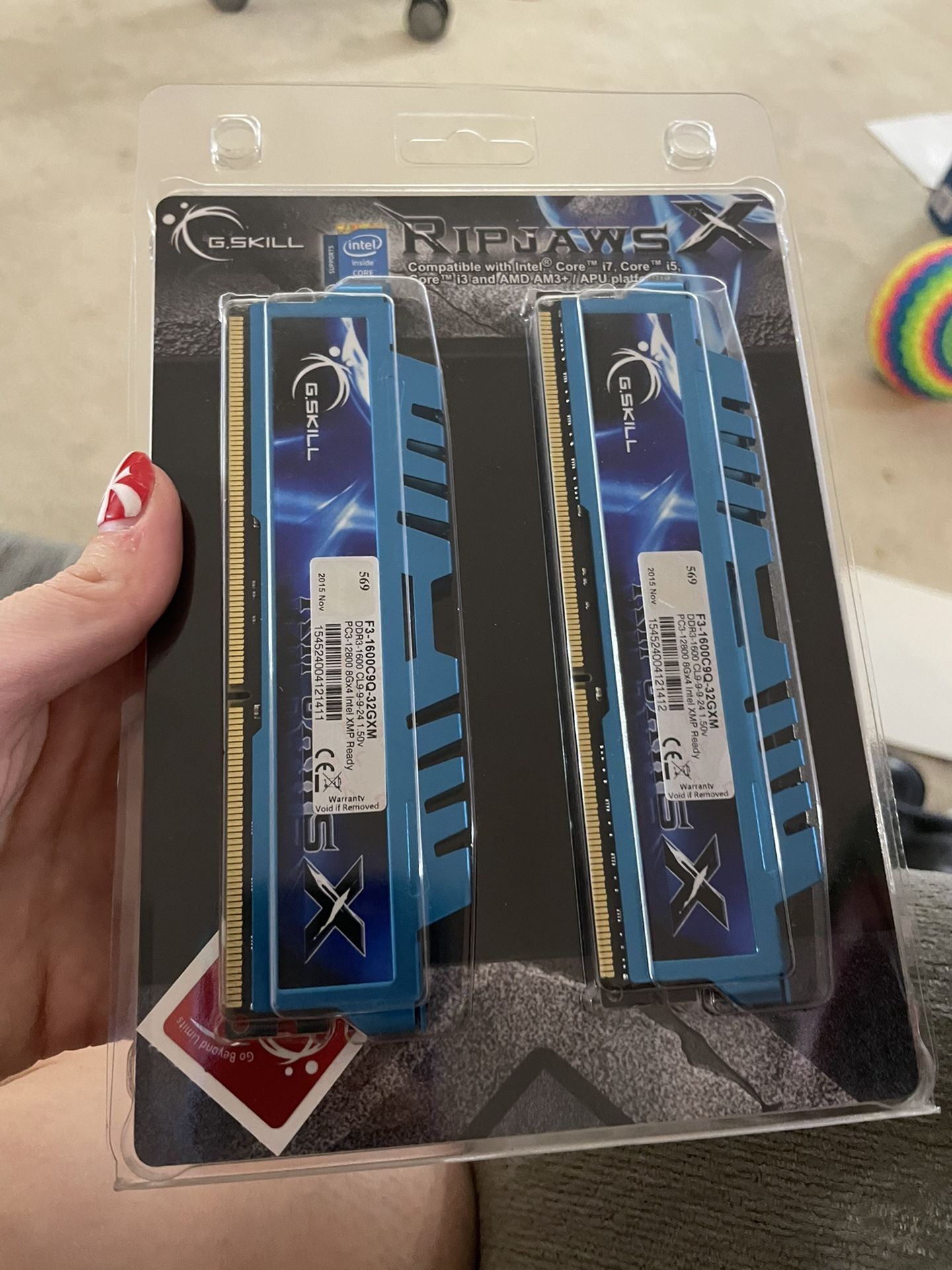 G.SKILL Ripjaws X Serie 32GXM 8Gx4
