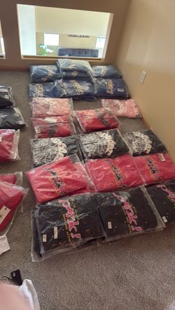 Spider hoodie lot.