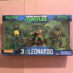 Teenage Mutant Ninja Turtles Leonardo 3-pack 2014