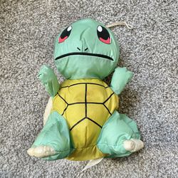 Pokémon Bath Sponge Buddie Squrtle Vintage Plush 1999 Playfully Yours TH
