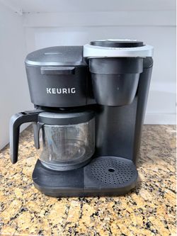Keurig Dual Coffee Maker – Single Serve + 12 Cup Carafe