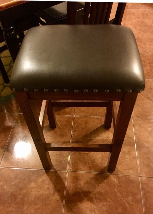 Ashley Furniture Leather Nailhead 30 Barstool For In Phoenix Ashley Furniture Leather Nailhead 30 Barstool For In Phoenix Az Offerup