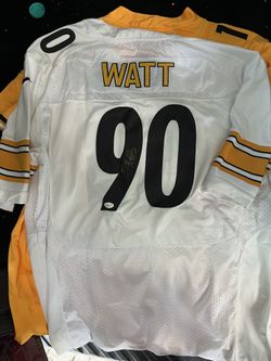 Signed TJ Watt jersey