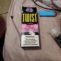 Twist 3 Iced Pink Punch 2 Bottles Flakey French Vapor One Bottle 