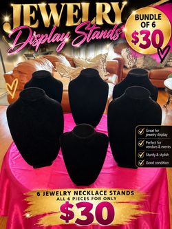 Vendor / Jewelry Display Sale
