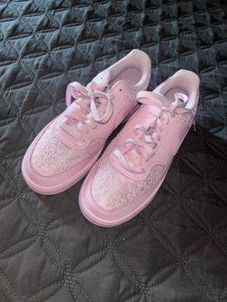 Pink Lace Nike Sneakers