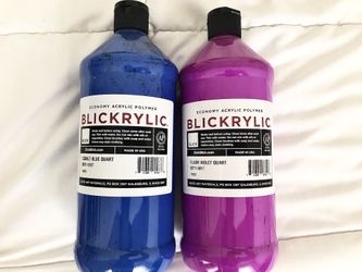 Blickacrylic - 2 bottles (used tiny bit)