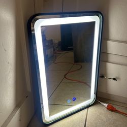 15x24 LED Vanity Mirror – Modern Bathroom Lighted Mirror
