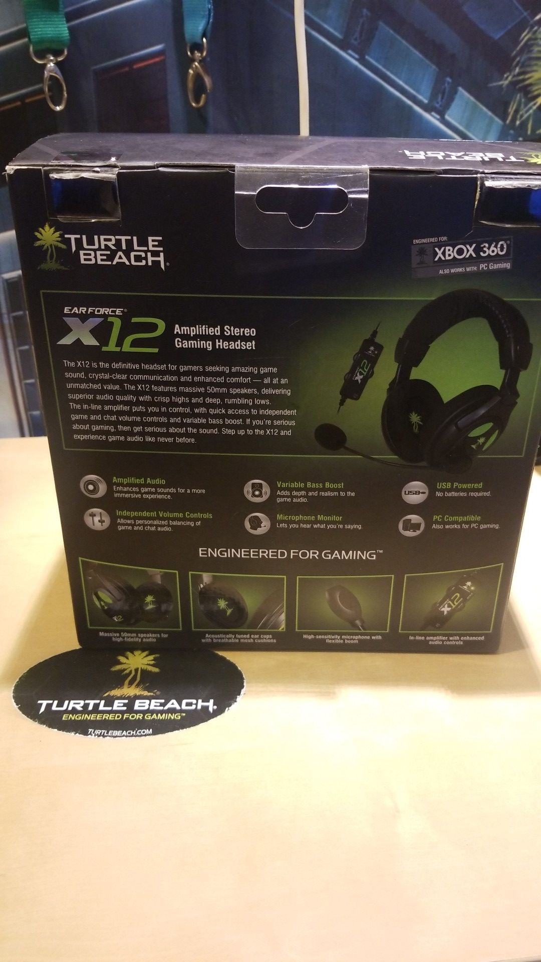 Turtle beach ear force X12 best for PC