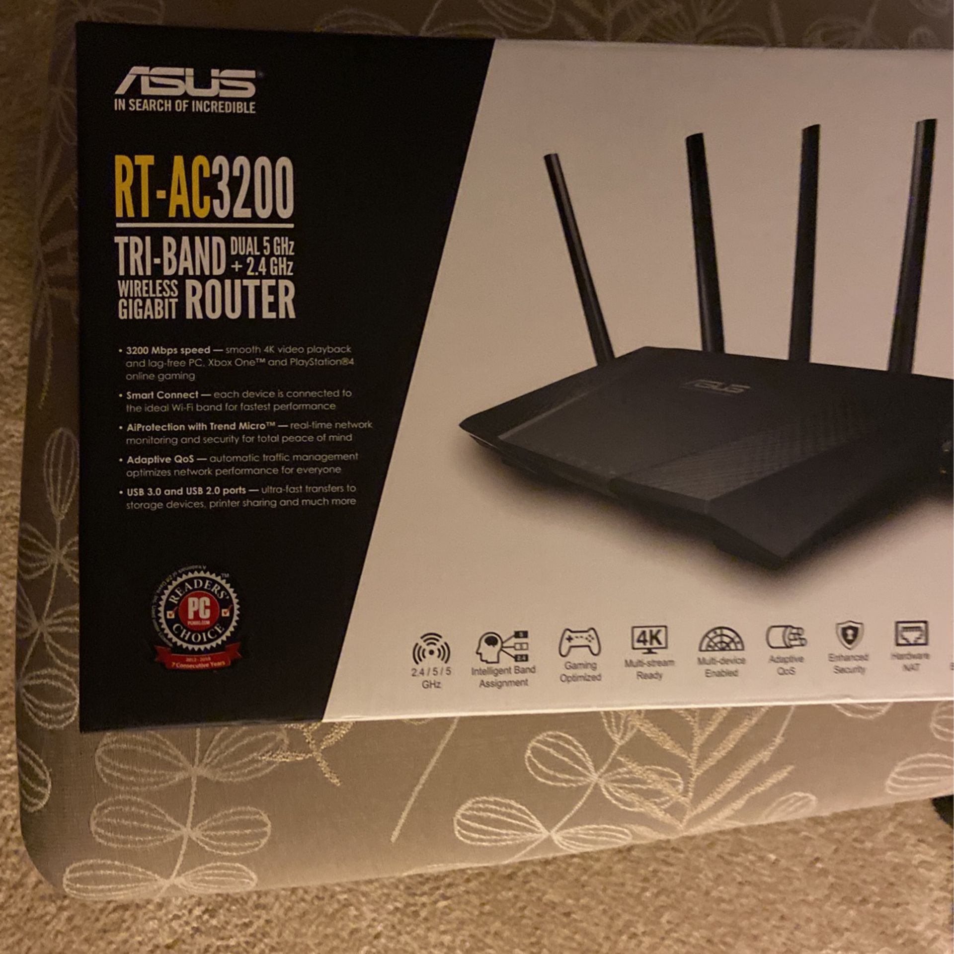 ASUS RT AC3200 WiFi Router