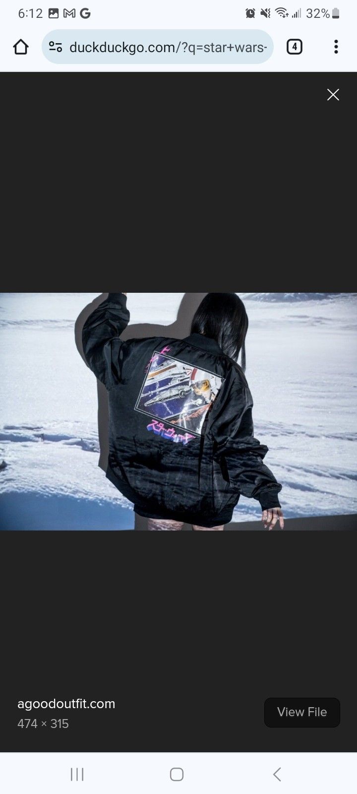 Bait Star Wars Authentic Mens Jacket