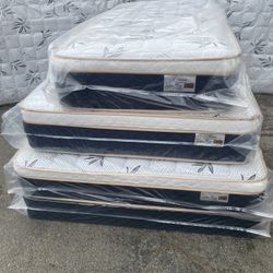 💎Mattress Pillow top At Low Prices💎 ✨in plastic✨ ⭐️Queen ⭐️Full ⭐️Twin ⭐️King ⭐️Cal King 🚚Delivery available