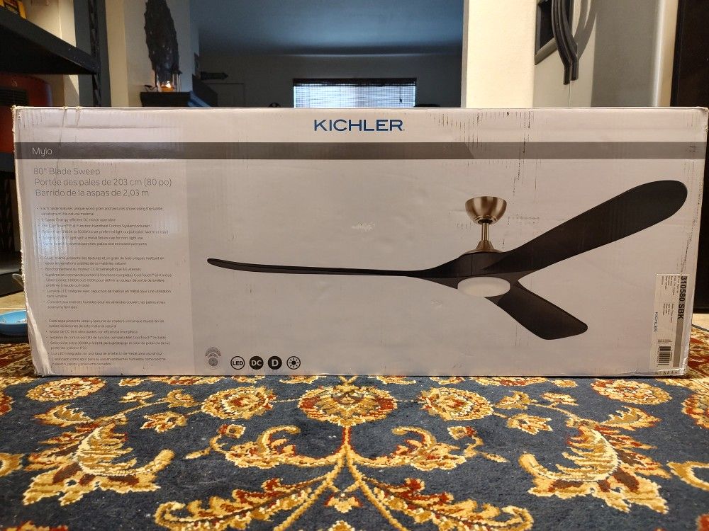80 Inch Kichler Ceiling Fan 
