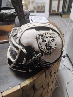 Raiders Bone Skull Helmet