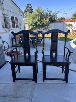 Chairs Red Oak Wood  