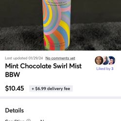 Bath And Bodyworks Mist 