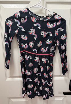 **Size 7-8** H&M Girls Unicorn Dress
