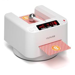 Automatic Card Dealer, 360° Rotating Card Dealer Machine for UNO Casino Games
