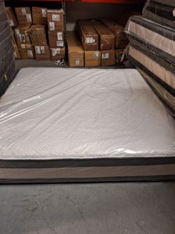 Two-Sided Factory Direct King Double Pillow Top Mattress Plush or Semi Firm Fast Shipping