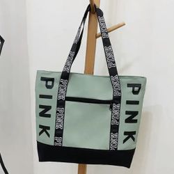 Bundle Of Three Pink Logo Bag 