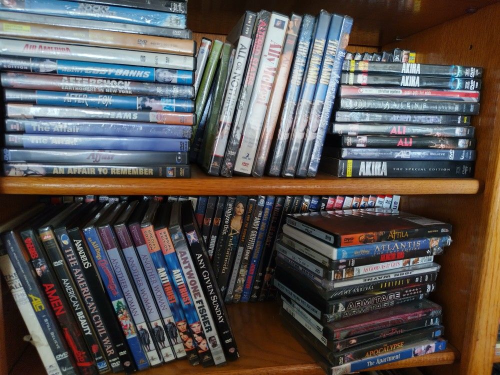 50 Different DVDs