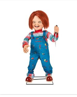 Halloween Animated Chucky Doll