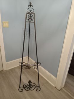Nice wrought iron stand cash only