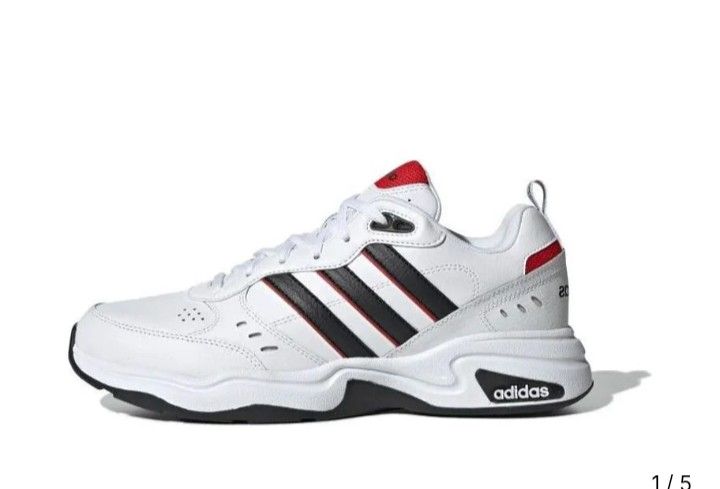 Adidas Strutter Men's ShoesFtwr White / Core Black / Active RedSKU EG5140