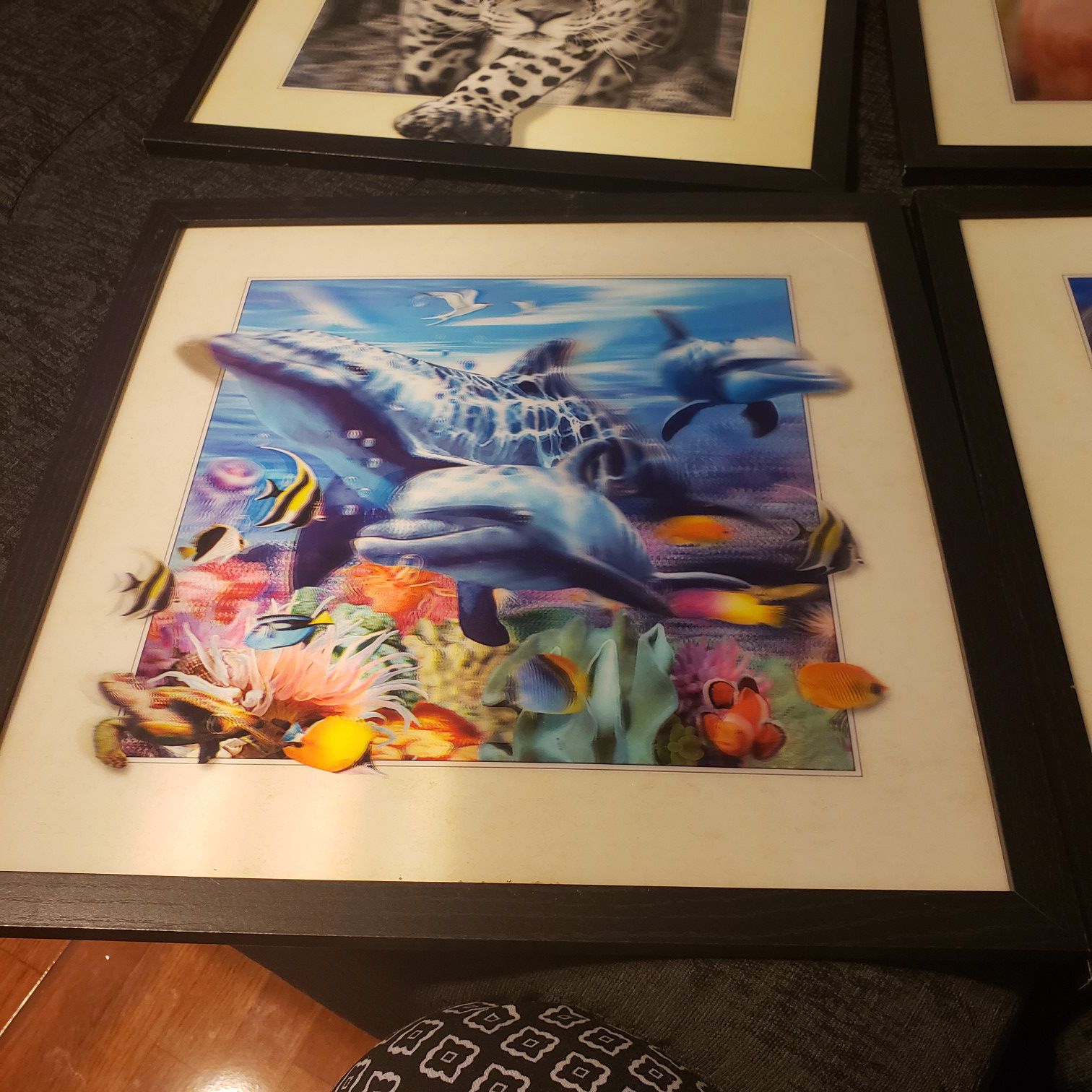 3D fish picture 17x17