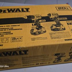 drill set 2 New Dewalt.. Taladros 