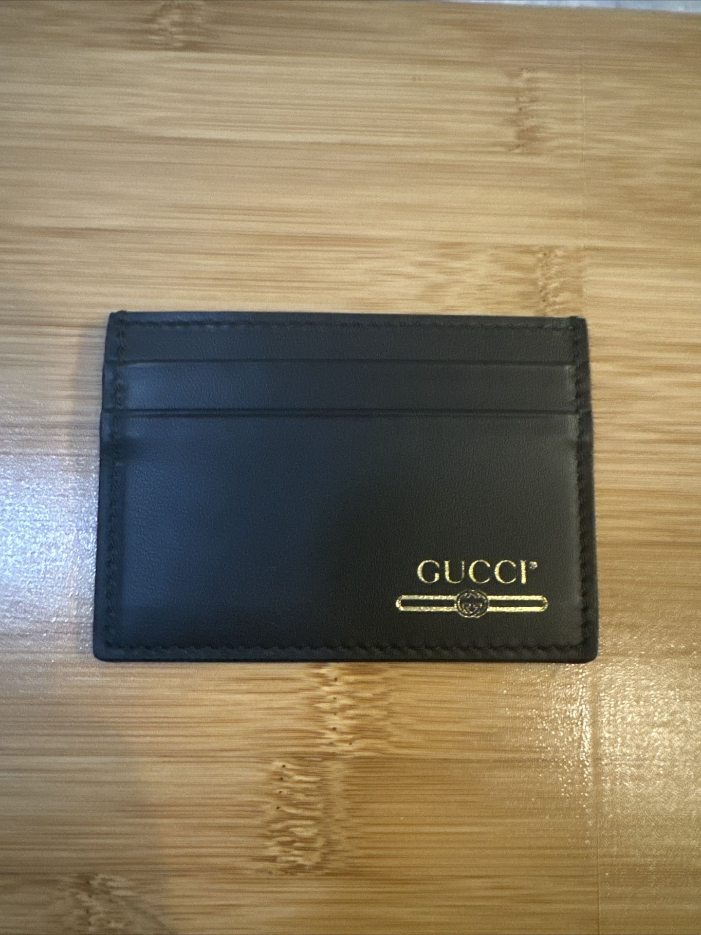 Gucci Pure Leather Authentic Cardholder