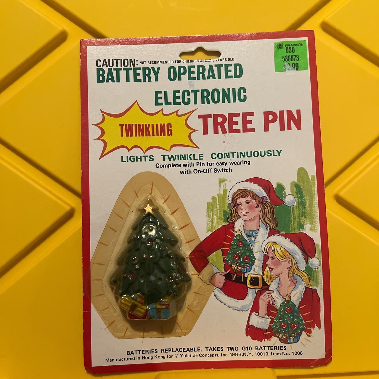 Vintage Christmas π Pin