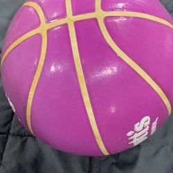 BADEN KNOTTS BERRY FARM PARK ARCADE BASKETBALL PINK PLASTIC SMOOTH THEME PARK