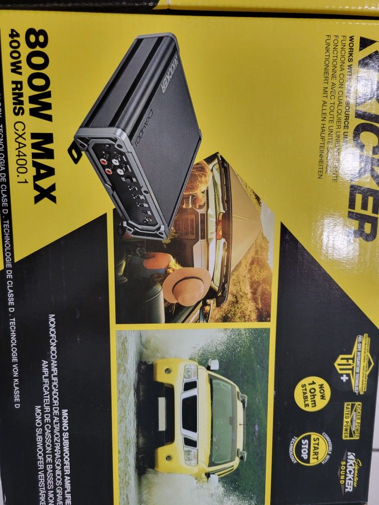 Kicker 800 Amp 1 Channel