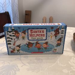 Santa’s Helpers Floor Puzzle