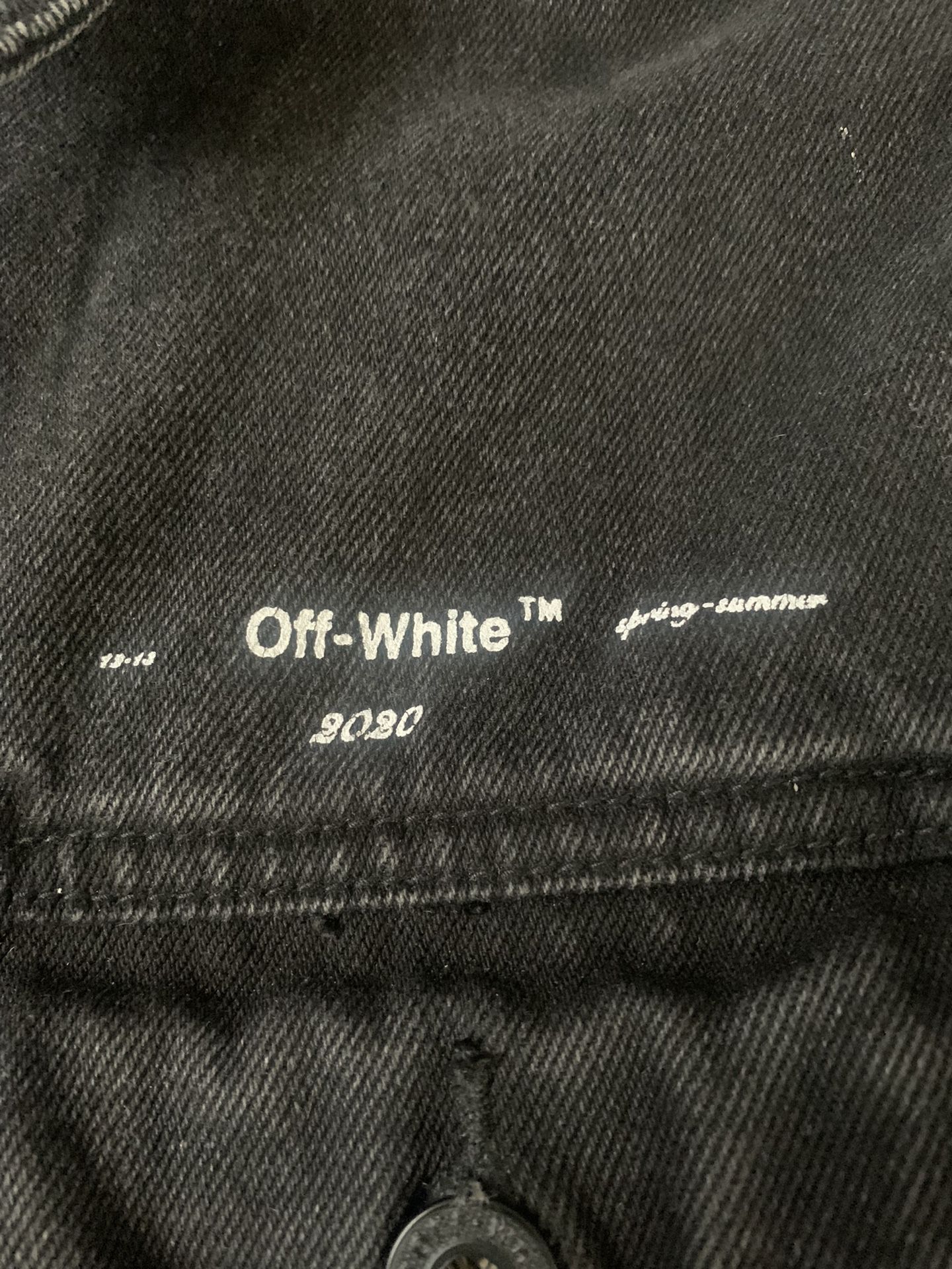 Off White Denim Jacket 