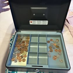 Large Cash Box with Tray