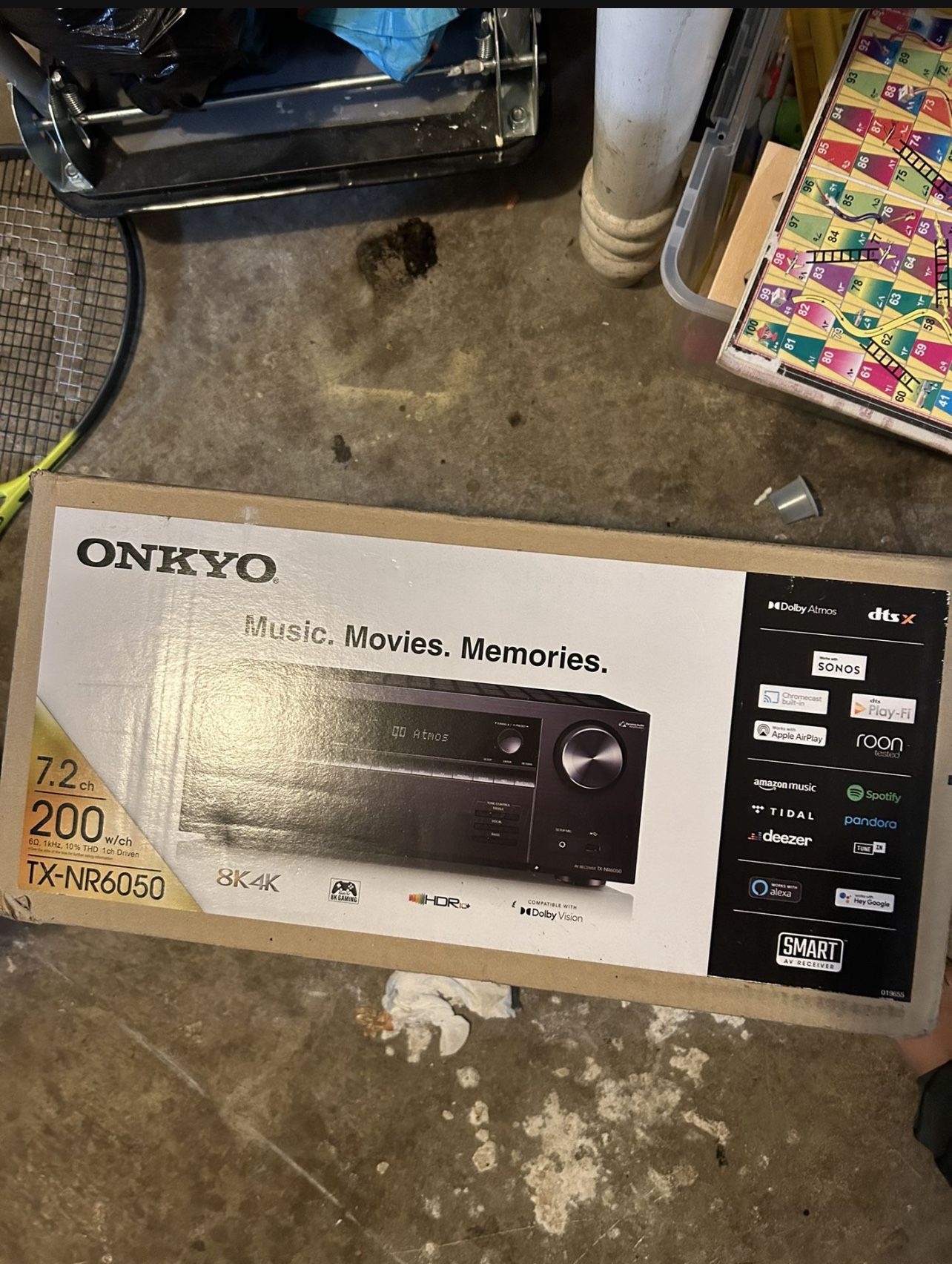 Onkyo - TX 7.2-Ch. with Dolby Atmos 4K Ultra HD HDR Compatible A/V Home Theater Receiver - Black