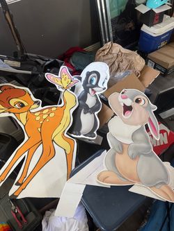 Bambi party decor