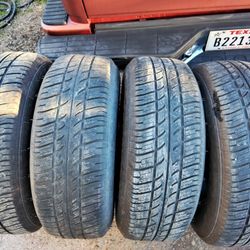 235 /60 /R15 Tires..Around 90 Percent Thread On Them..