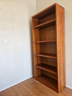 Modern Wood Bookshelf / Contemporary Bookcase