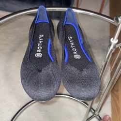 NWOT Rothy’s The Flat In Black 8