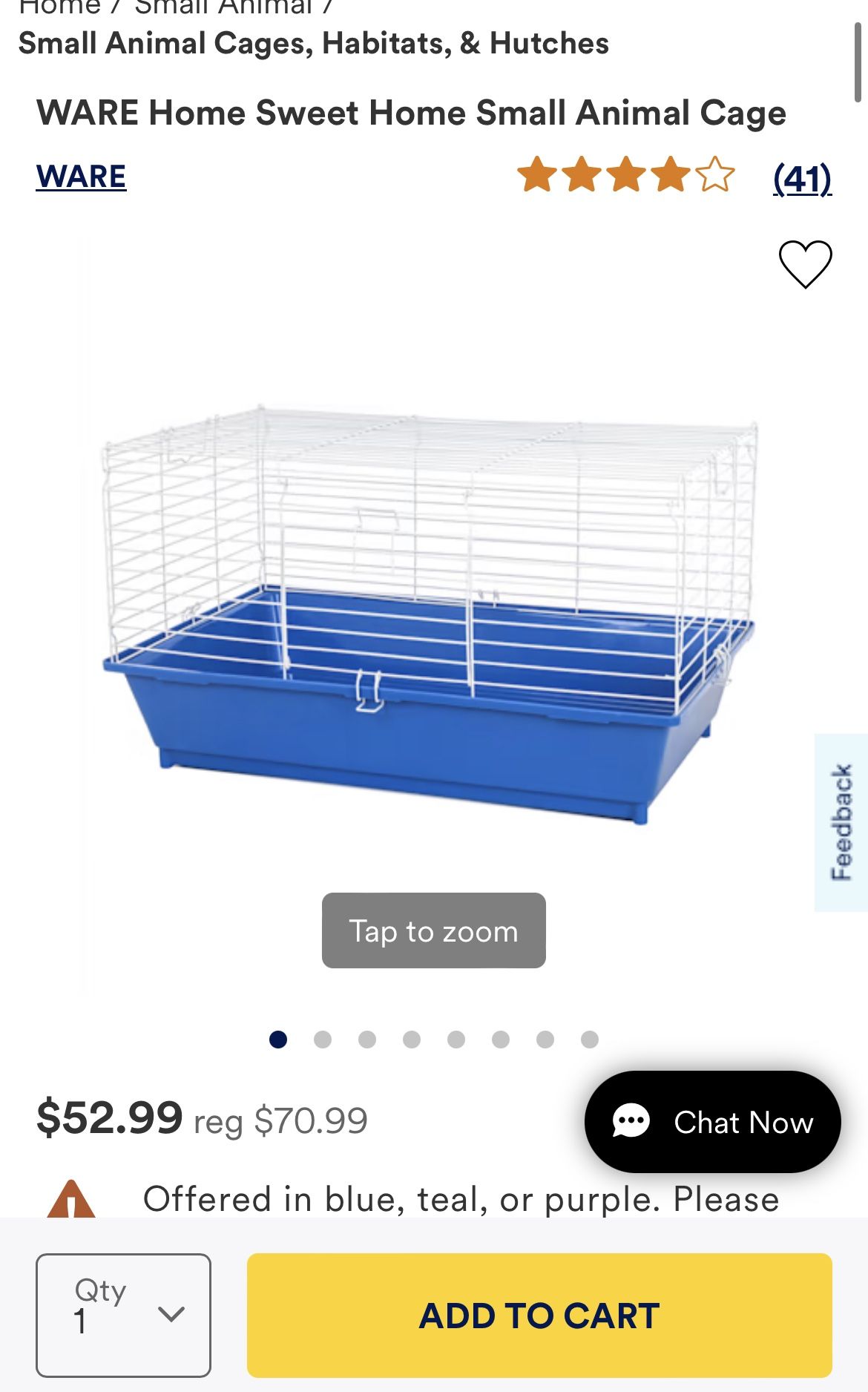 Ware Small Animal Cage