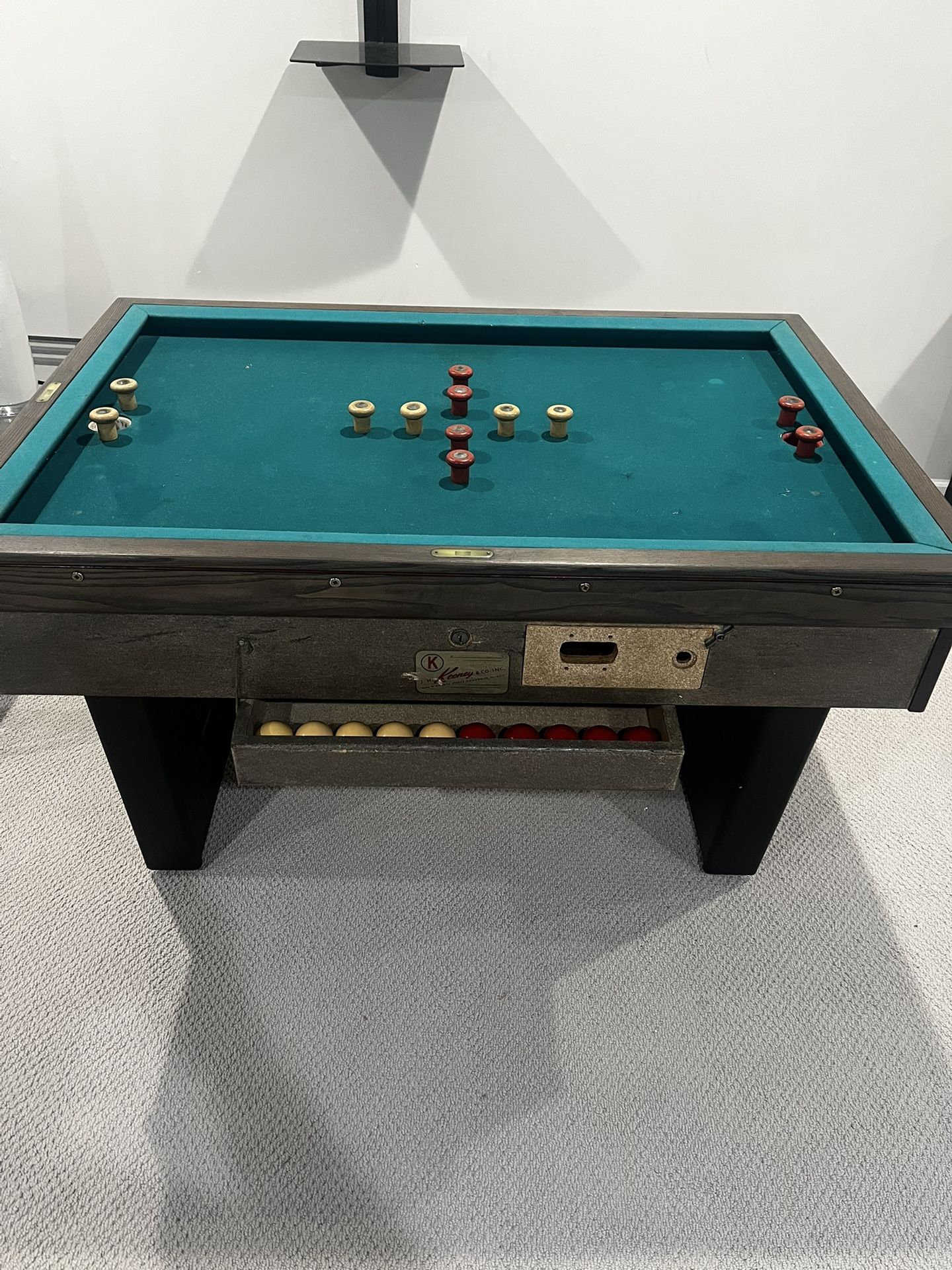 Bumper Pool Table 