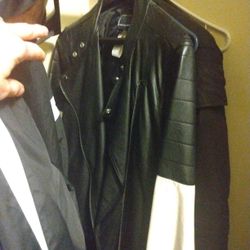 Leather Womens' Motorcycle Jkt