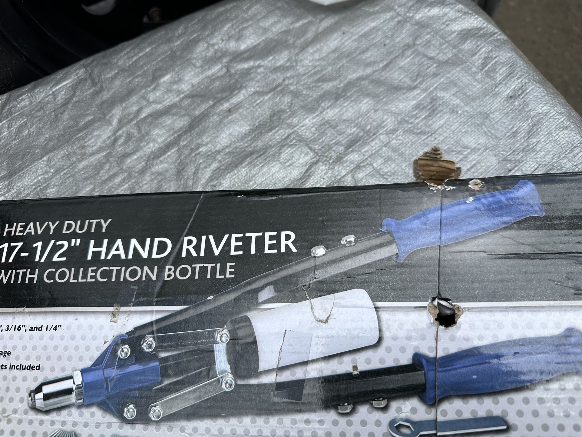 17-1/2 Hand riveter heavy duty