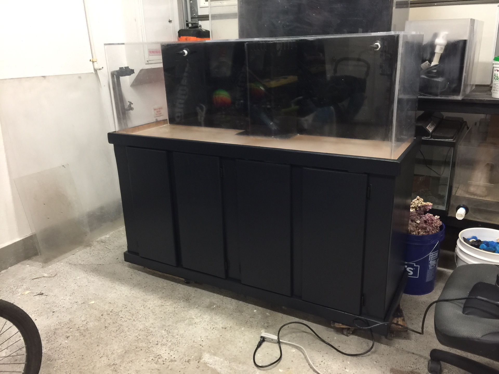 100 gallon acrylic fish tank aquarium